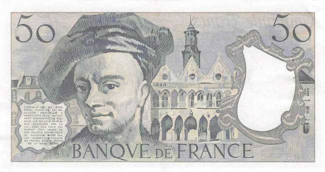 50 Francs 1976